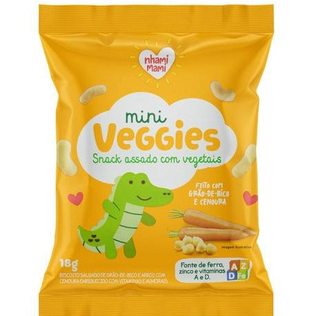 Mini Veggies - Cenoura e Grão de Bico