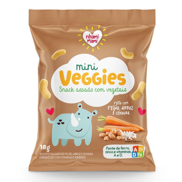 Mini Veggies - Feijão e Cenoura