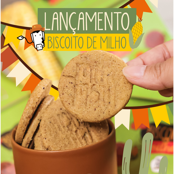 Biscoito de milho para bebês