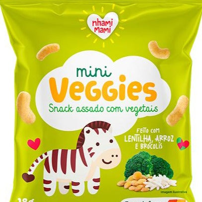 Mini Veggies - Lentilha, Arroz e Brocolis